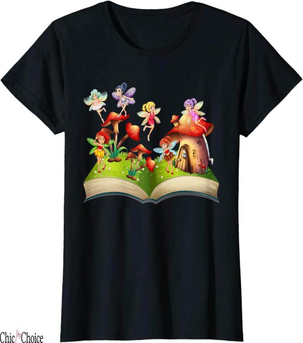 Fairytale Of New York T-Shirt Mushroom House Story Book