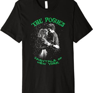 Fairytale Of New York T-Shirt The Pogues Official Christmas