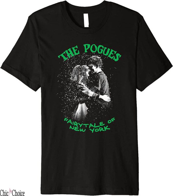 Fairytale Of New York T-Shirt The Pogues Official Christmas