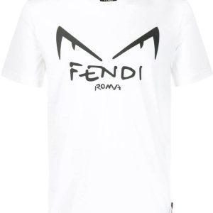 Fendi Eyes T-Shirt Fendi Roma Diabolic Bug Eyes Tee