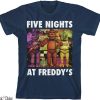 Five Nights At Freddys T-Shirt Animatronic Characters