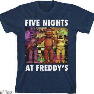 Five Nights At Freddys T-Shirt Animatronic Characters