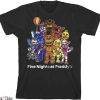 Five Nights At Freddys T-Shirt Character Group