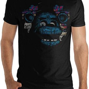 Five Nights At Freddys T-Shirt Fazbear Blue Shadow