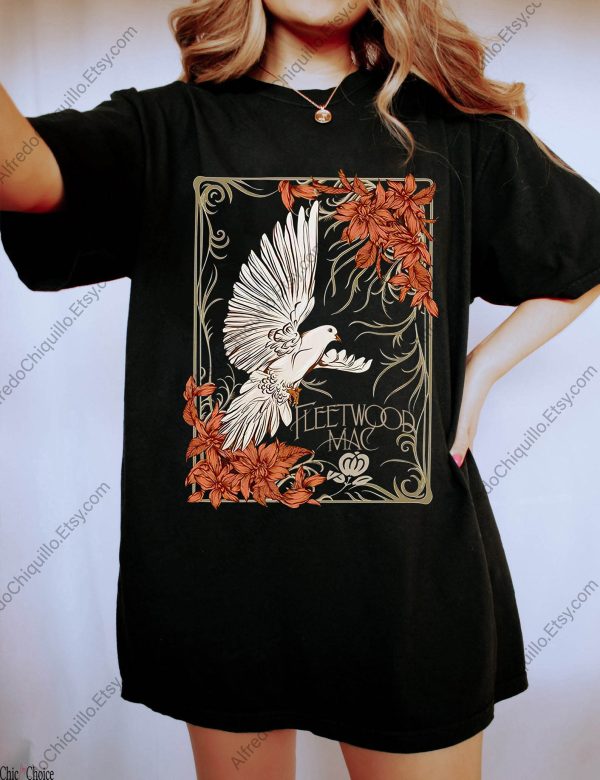 Fleetwood Mac Rumours T-Shirt Dove Crewneck