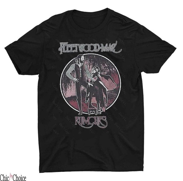 Fleetwood Mac Rumours T-Shirt Vintage Rock Band Concert