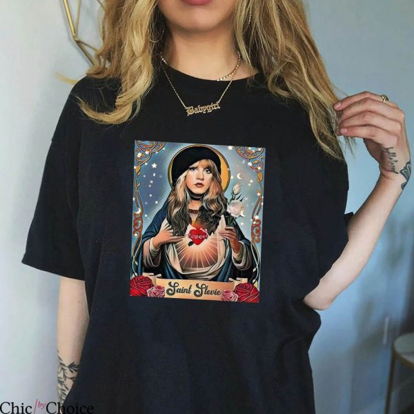 Fleetwood Mac T-Shirt Saint Stevie Poster Stevie Nicks Tour