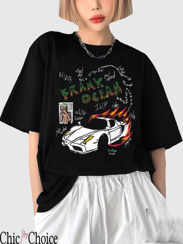 Frank Ocean T Shirt Frank Blond Art Inspired T shirt