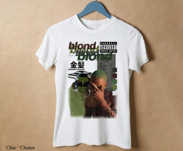 Frank Ocean T Shirt Vintage 90s Rapper Hiphop Graphic Shirt