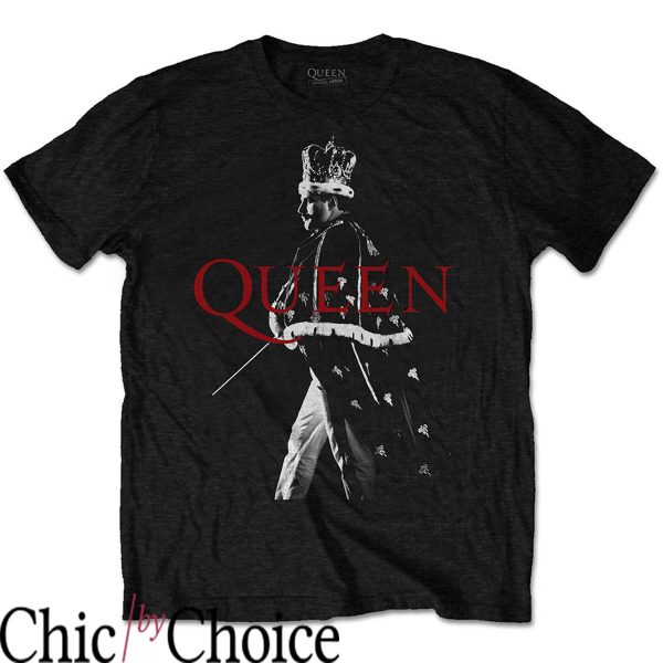 Freddie Mercury T Shirt Live in Concert Music Queen Shirt