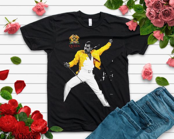 Freddie Mercury T Shirt Rock n Roll Vintage Music 70s Shirt