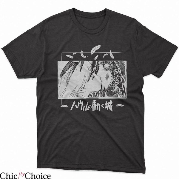 Studio Ghibli T-Shirt Howl And Sophie Howls Moving Castle