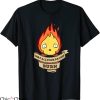 Studio Ghibli T-Shirt Scary Demon Fire Howls Moving Castle