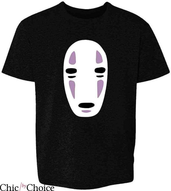 Studio Ghibli T-Shirt Spirited Away Cute No Face Character