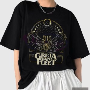 Greta Van Fleet T-Shirt Merch Dream In Gold Tour 2022