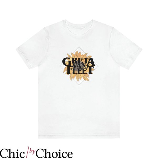Greta Van Fleet T-Shirt Necklace Strange Horizons Poster Tee