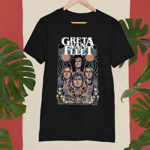Greta Van Fleet T-Shirt Strange Horizons Rock Band Tee