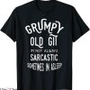 Grumpy Old Git T-Shirt Motorcycle Idea Humor Vintage