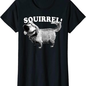 Hey Duggee T-Shirt Disney Pixar Up Dug Squirrel Portrait