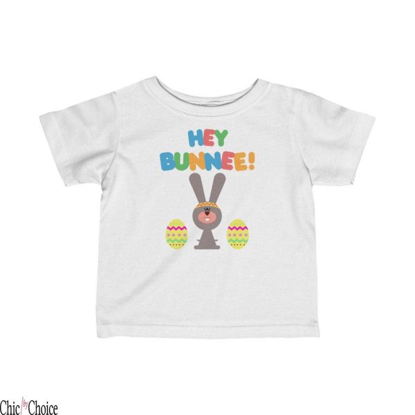 Hey Duggee T-Shirt Hey Bunnee Easter Themed Baby Fine Jersey
