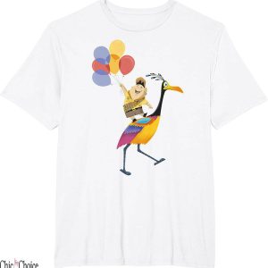 Hey Duggee T-Shirt Pixar Up Russell Balloons On Kevin