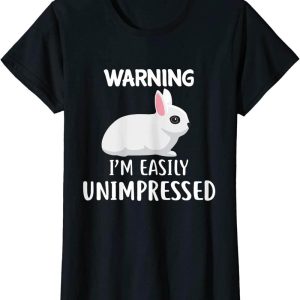 Hey Duggee T-Shirt Unimpressed Dwarf Hotot Rabbit Bunny