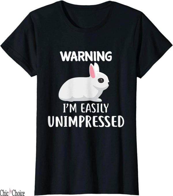 Hey Duggee T-Shirt Unimpressed Dwarf Hotot Rabbit Bunny