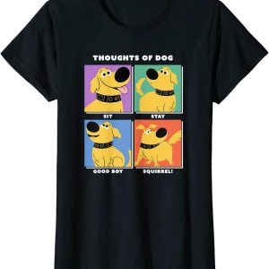 Hey Duggee T-Shirt Up Dug Thoughts Of Dog Expressions Box Up
