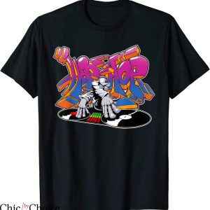 Hip Hop T-Shirt HipHop Graffiti DJ Dancing Party Old School