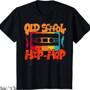 Hip Hop T-Shirt Old School Hip Hop Vintage Graffiti Cassette