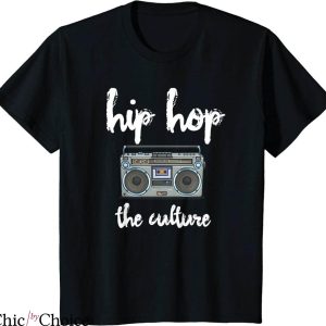 Hip Hop T-Shirt Old School Mix Tape Boombox The Culture
