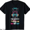 Hip Hop T-Shirt The Hippity To Hip Hip Hop Cute Bunny