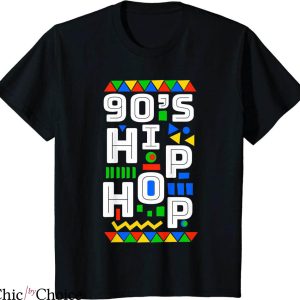 Hip Hop T-Shirt Vibes Retro Vintage Pattern 90’s Dancing
