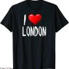 I Love London T-Shirt I Heart Great Britain Souvenir Tee