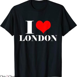 I Love London T-Shirt I Heart London Great Britain Tee