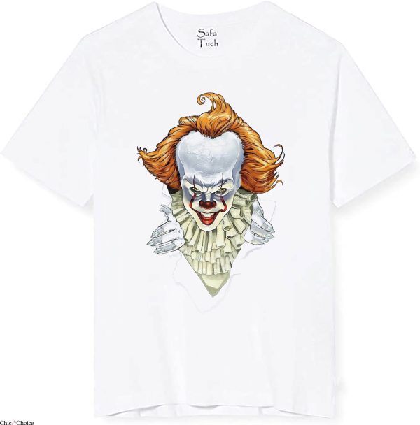 IT The Clown T-Shirt Bad Clown Series Horror Halloween