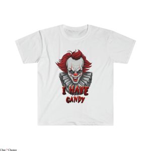 IT The Clown T-Shirt I Have Candy Halloween Horror Movie