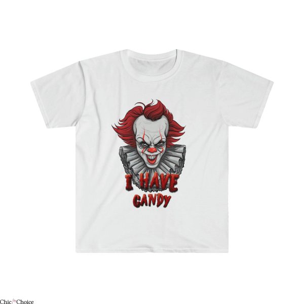 IT The Clown T-Shirt I Have Candy Halloween Horror Movie