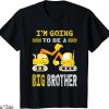Im Going To Be A Big Brother T-Shirt Cartoon Animal