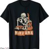 In Utero T-Shirt Funny Nirvana Skateboard Skeleton For Fan
