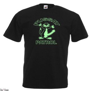 Inbetweeners Pussay Patrol T-Shirt Pussy Patrol Pussay Glow