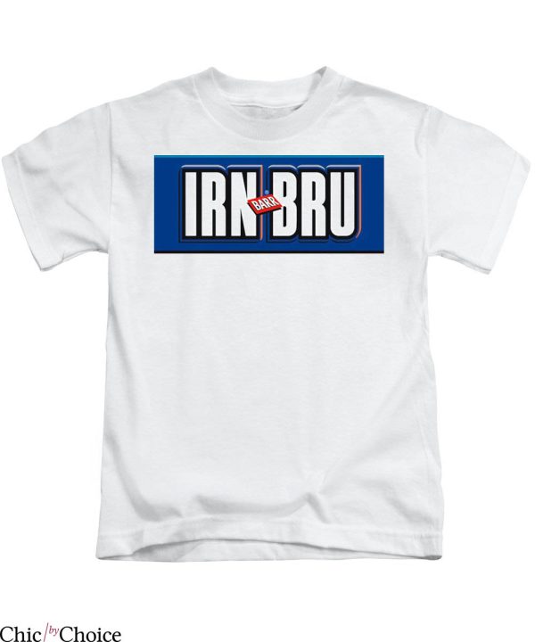 Irn Bru T-Shirt Barr Scotland Softdrink Classic Logo Tee