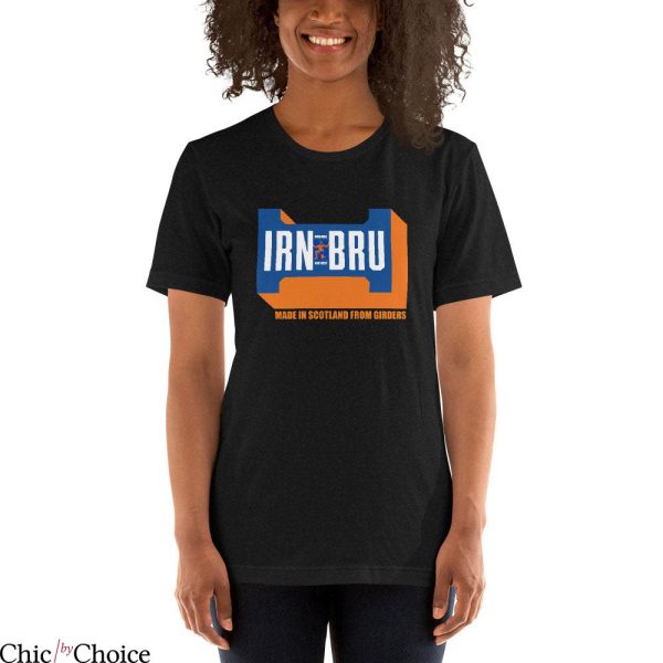 Irn Bru T-Shirt Made In Scotland From Girders Trendy Tee