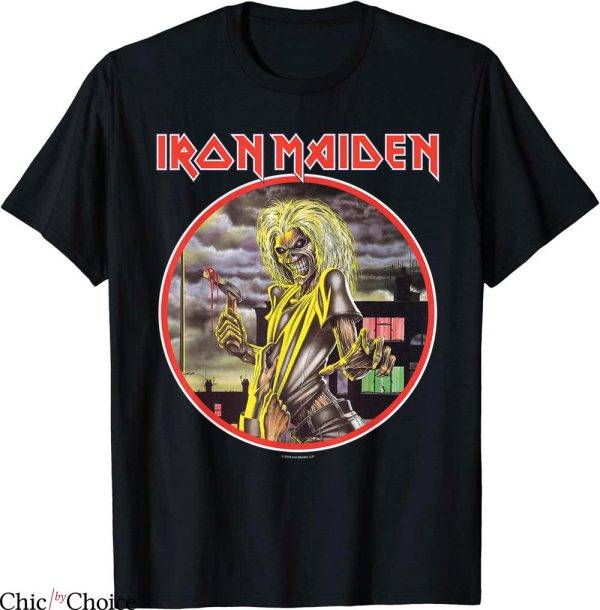 Iron Maiden T-Shirt Killers Heavy Metal Band Vintage