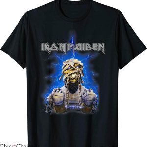 Iron Maiden T-Shirt Powerslave Mummy Heavy Metal Band