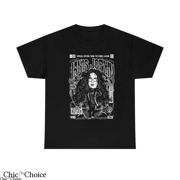 Janis Joplin T Shirt Get Groovy Merchandise T Shirt