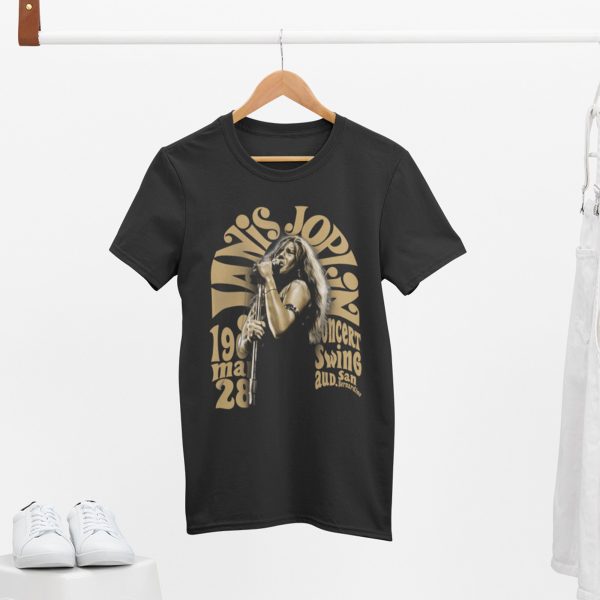 Janis Joplin T Shirt Janis Joplin Merchandise Retro T Shirt
