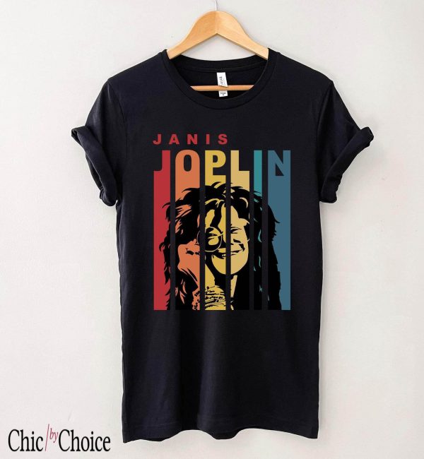 Janis Joplin T Shirt Retro Vintage Music 90s T Shirt