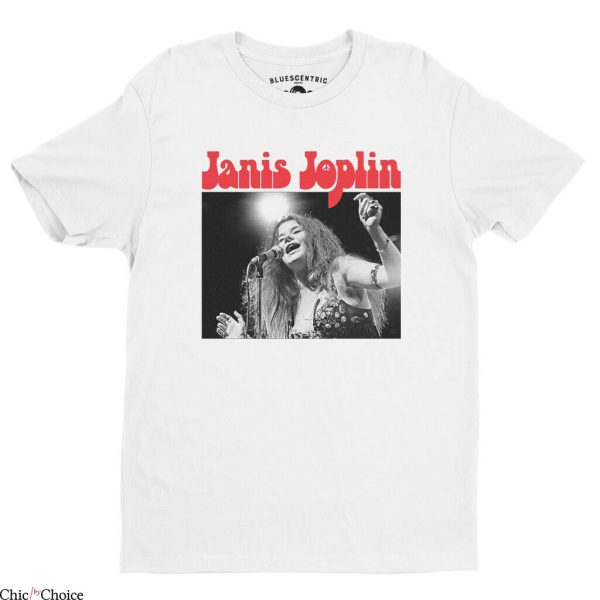 Janis Joplin T Shirt Vintage Style Music Retro T Shirt