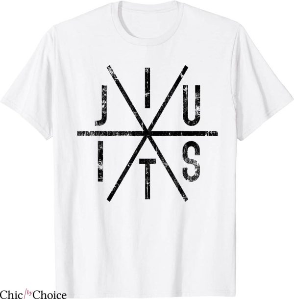 Jiu Jitsu T-Shirt Brazilian BJJ Distressed Martial Arts